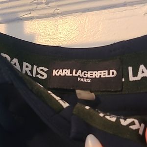 Lagerfeld Navy Trousers
